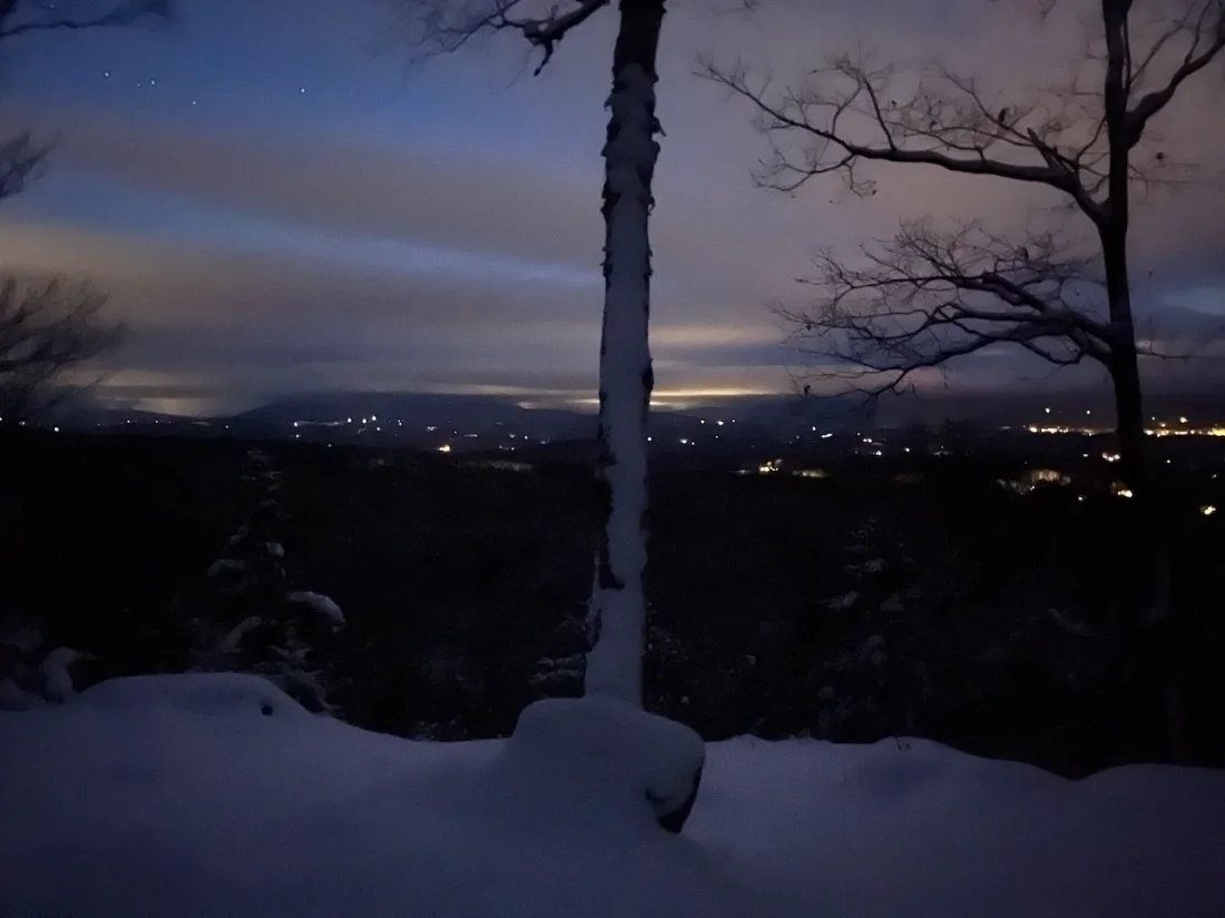 night skiing