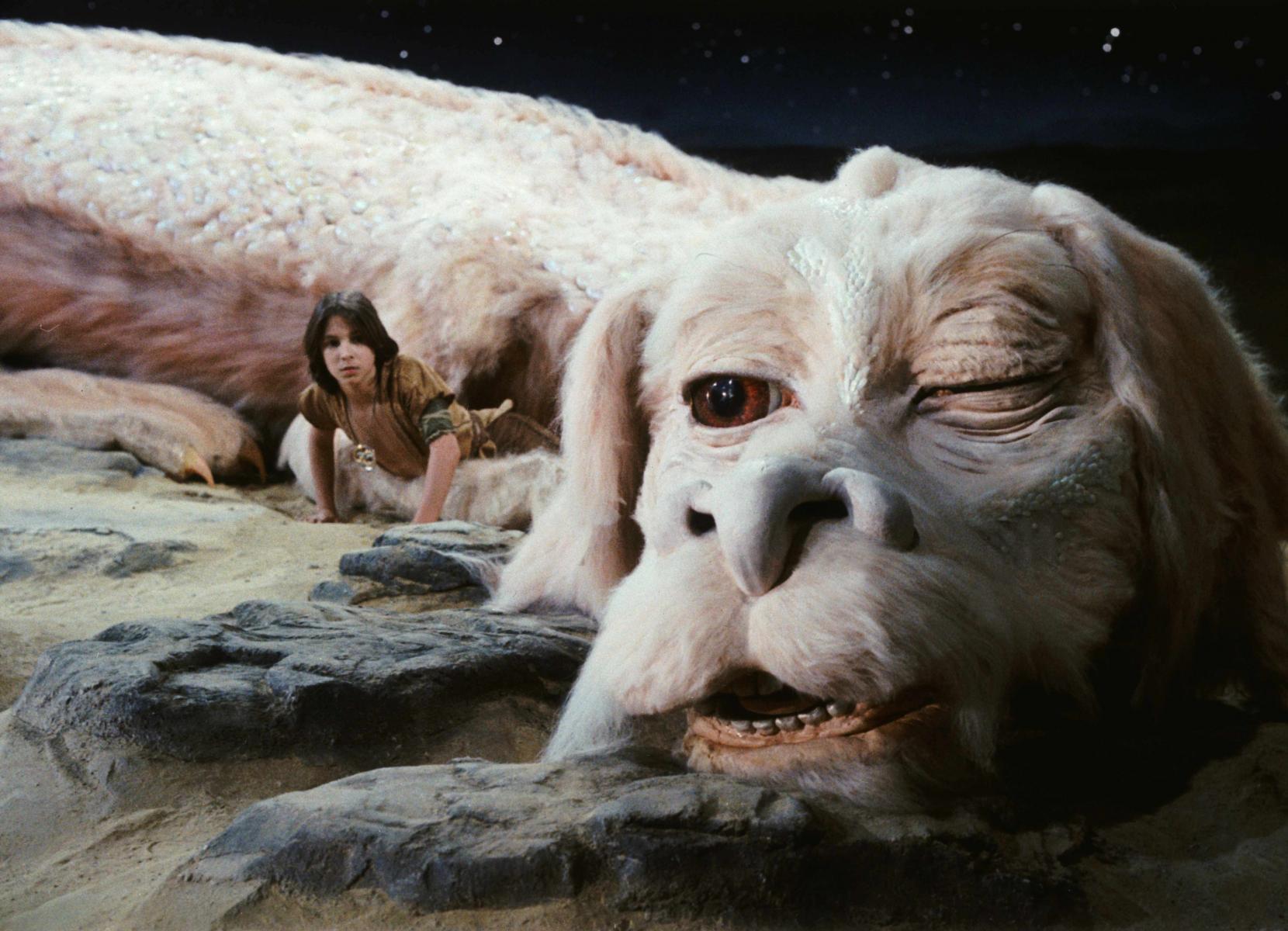 falkor gave a wink