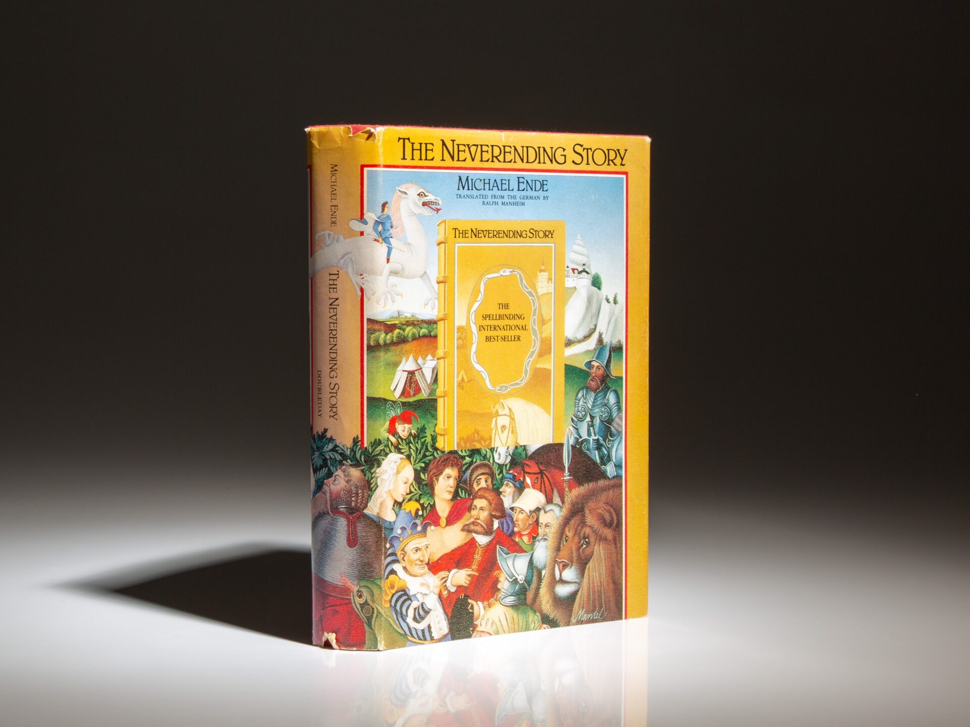 first edition cover art, surprisingly classic