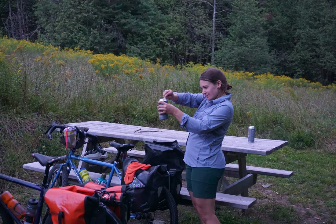 cracking a cold one under the stars requires precision