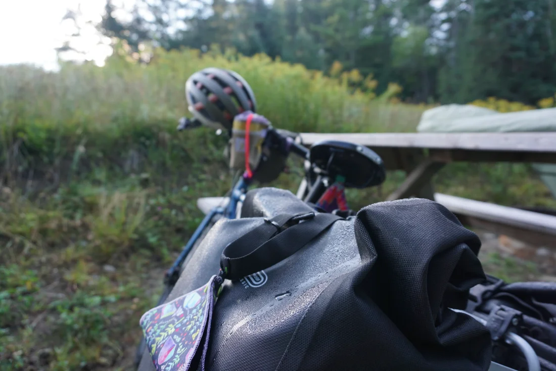 WAP (wet arse panniers)