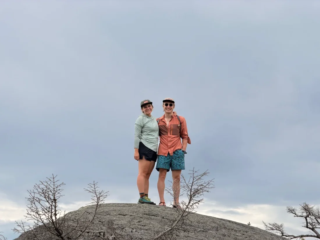 if you thought this was us atop Duck Harbor Mountain, you thought wrong