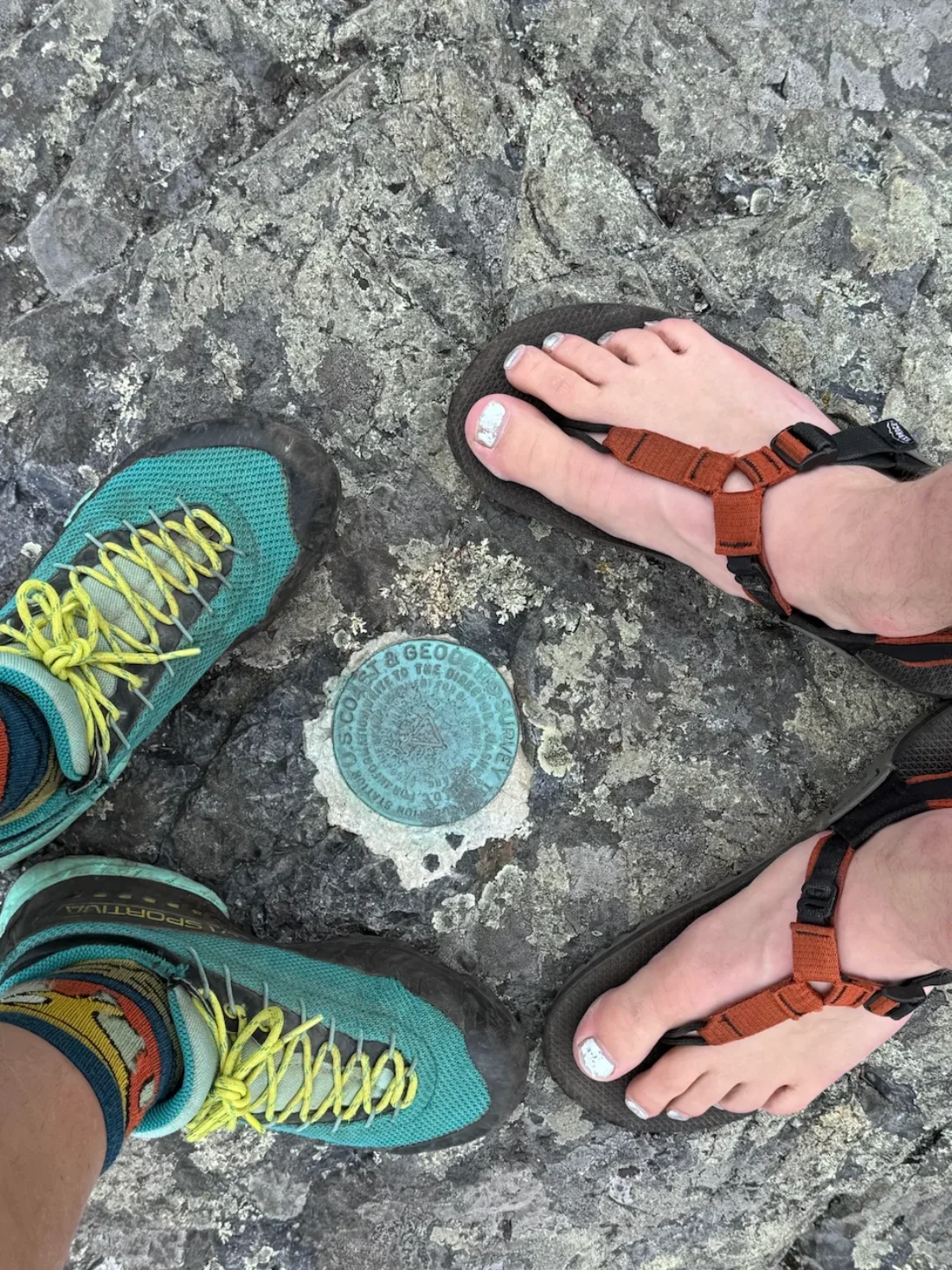 if you thought this wasn't us atop Duck Harbor Mountain, you thought wrong