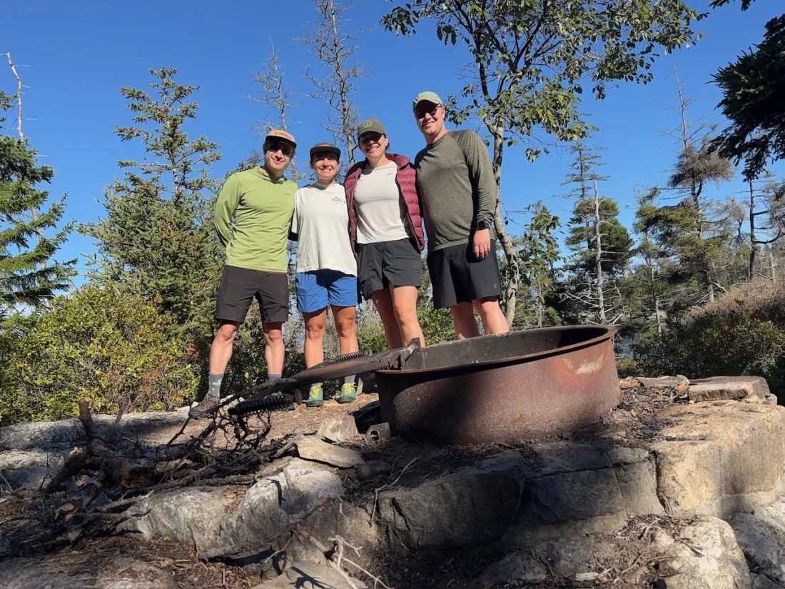 an attempt to take a group pic with water in the frame (technically successful)