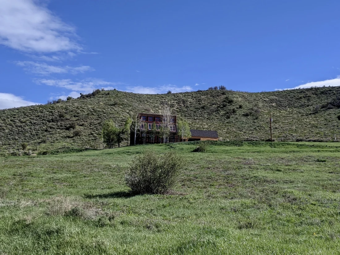 one of the many very cute houses north of steamboat