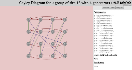 Web page generated by the code above