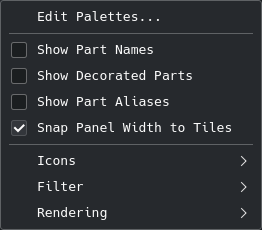 Parts options