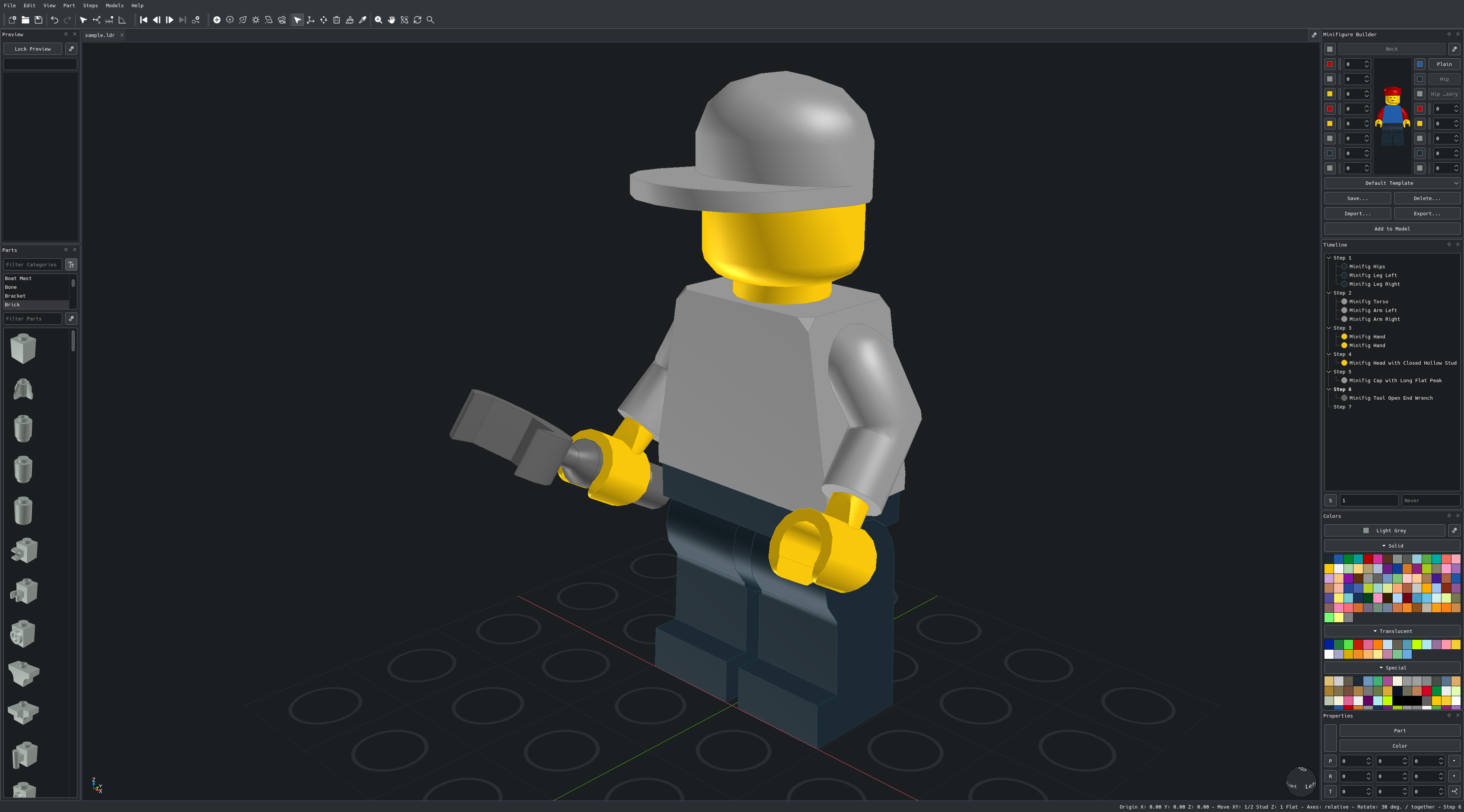 Perspective projection