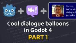 Cool balloons in Godot 4: Part 1