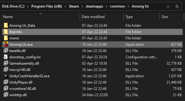 Folder Structure