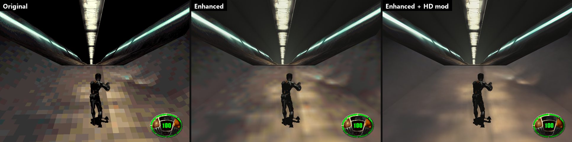 Level 6, a corridor