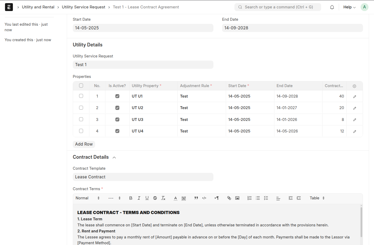 Utility & Property Overview