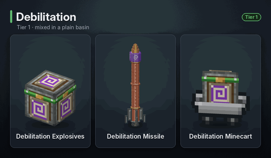 Debilitation