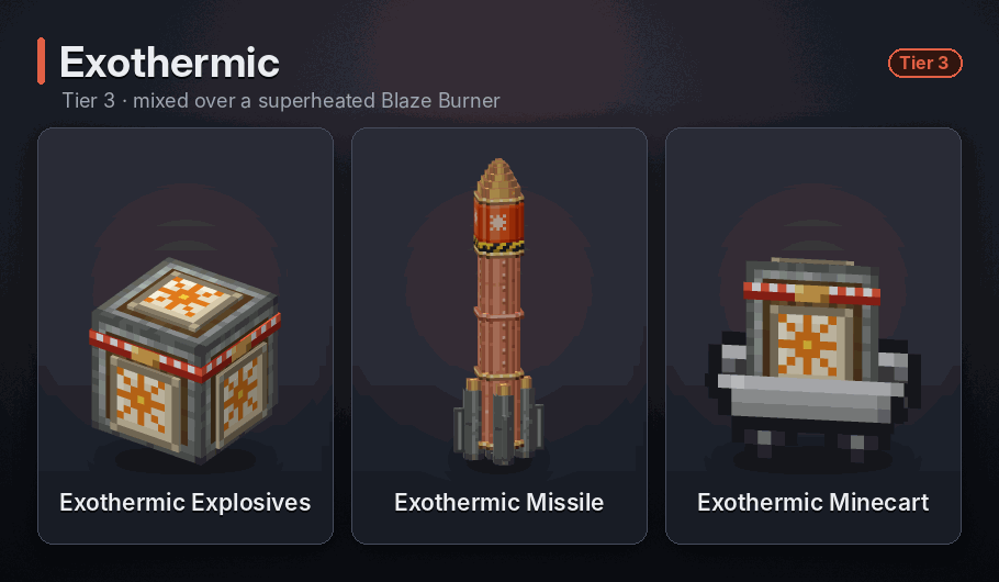 Exothermic