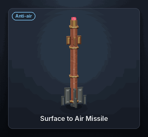 Surface to Air Missile