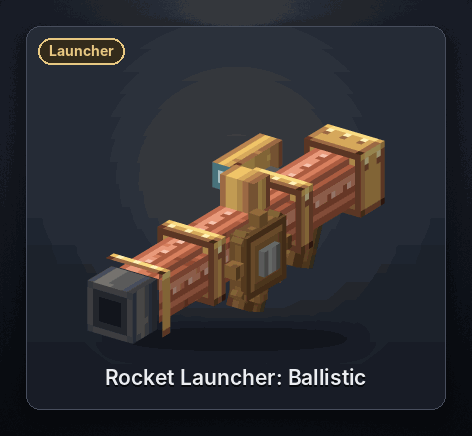 Rocket Launcher: Ballistic