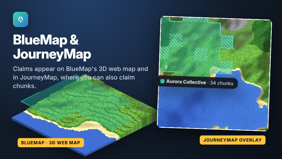 BlueMap and JourneyMap