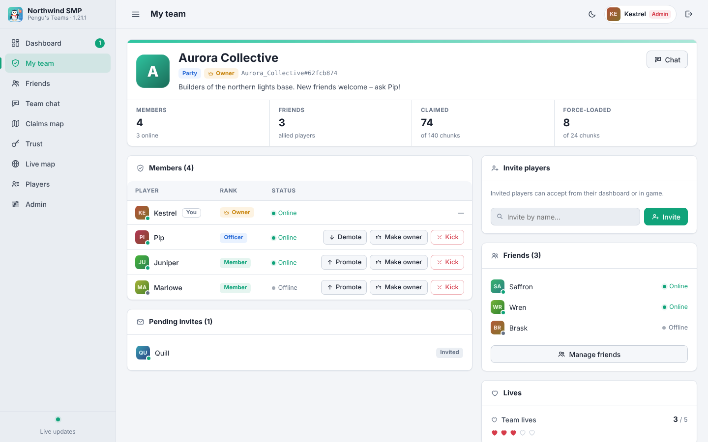 Light theme