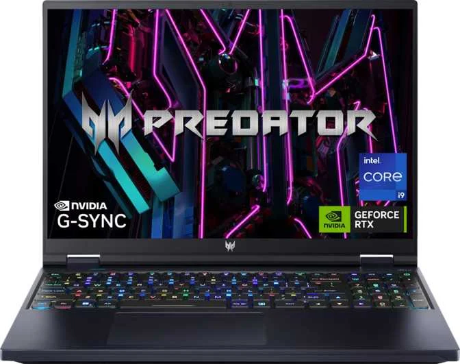 Acer Predator Helios 3D 15 SpatialLabs Edition 15.6" · i9-13900HX · RTX 4080 Laptop