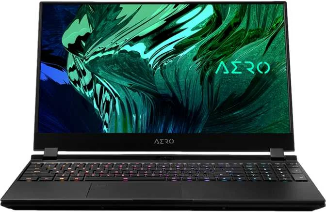Gigabyte Aero 15 OLED · i7-11800H · RTX 3080 Laptop