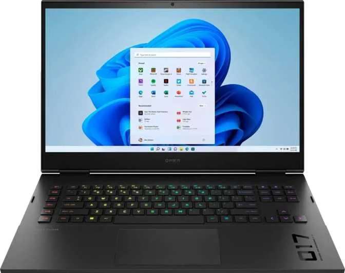 HP Omen 17-ck1004np 17" QHD · i7-12800HX · RTX 3070 Ti Laptop