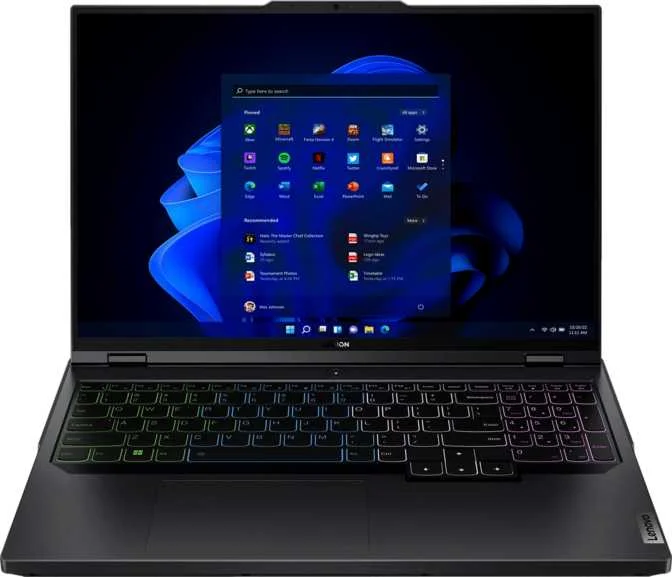 Lenovo Legion Pro 5 (2023) 16" · Ryzen 7 7745HX · RTX 4070 Laptop
