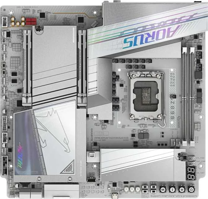 Gigabyte Z890 Aorus Tachyon Duo X Ice
