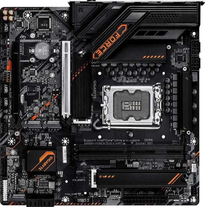 Gigabyte Z890M Force Duo X Wi-Fi7