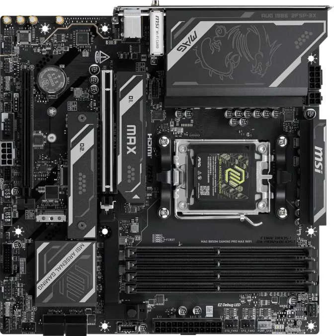 MSI MAG B850M Gaming Pro Max Wi-Fi