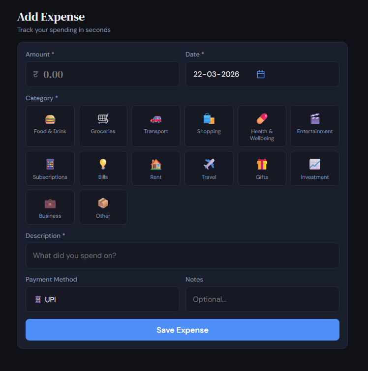 Expense Form
