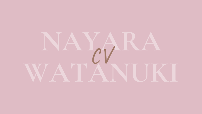 Nayara Watanuki - CV