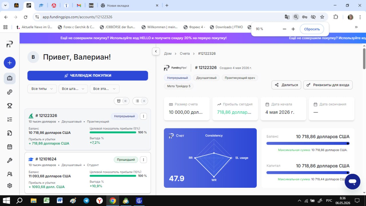 Результат ученика
