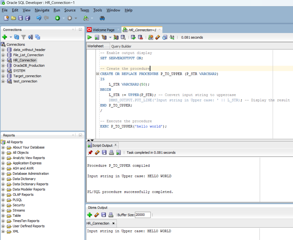 Query Execution Result 1