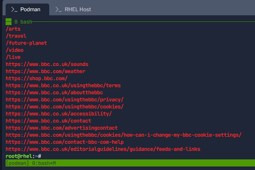 Extracting Links from HTML