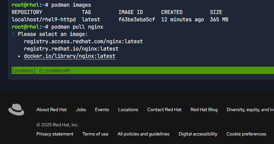 Pulling NGINX Image Step 1