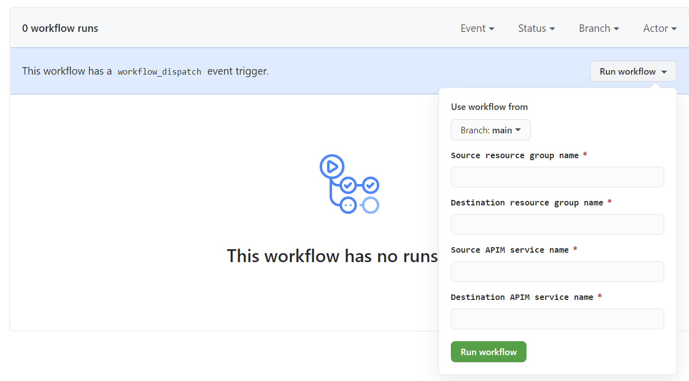 Launch the workflow