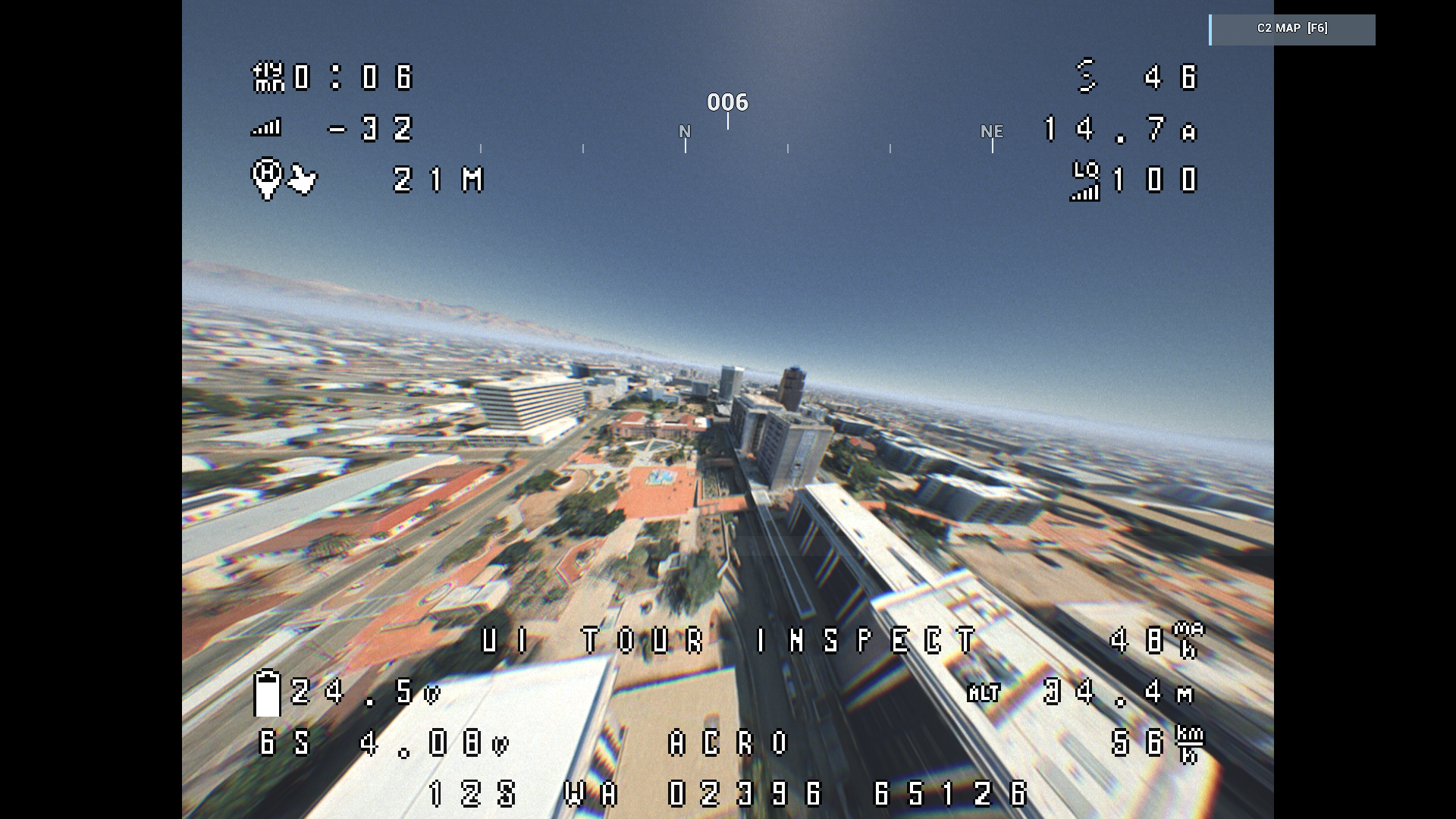 Noon FPV flight