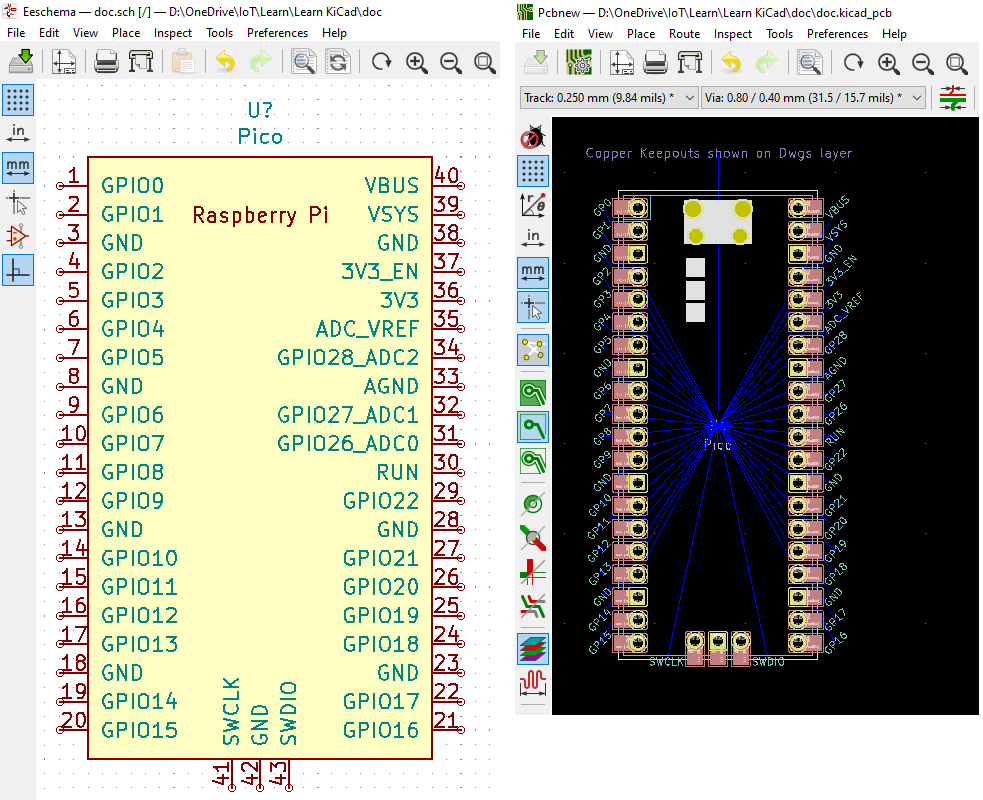 schema and footprint screenshot