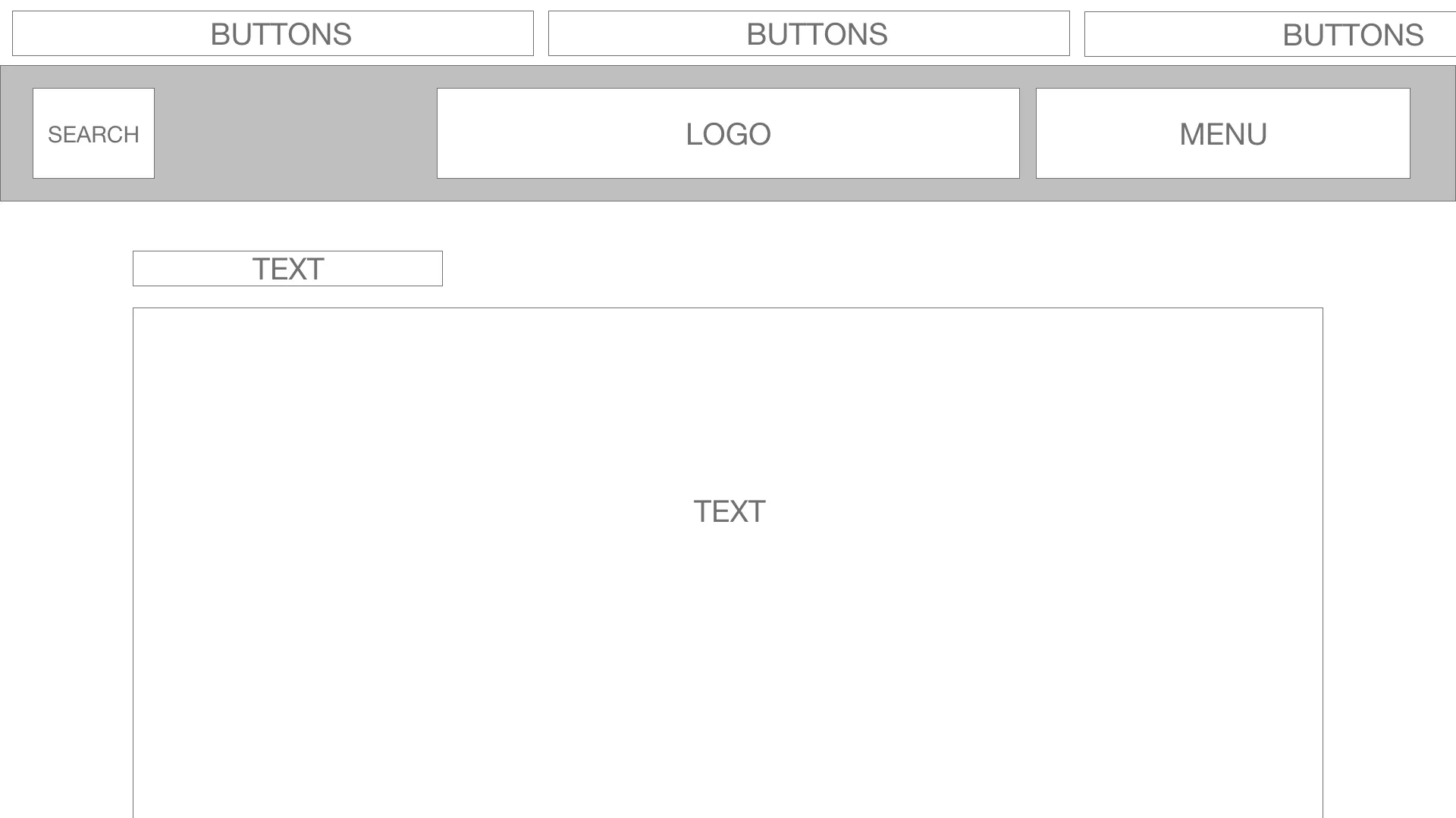 Desktop Shipping & Terms Wireframe