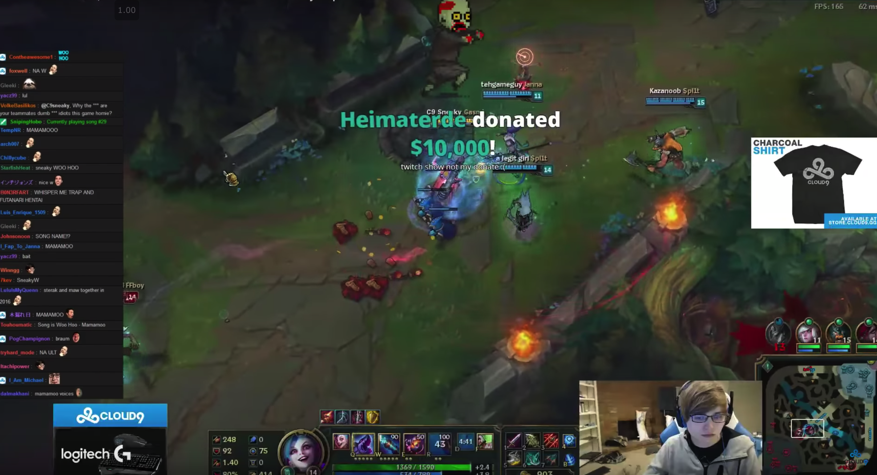 Sneaky receives a $10,000 donation