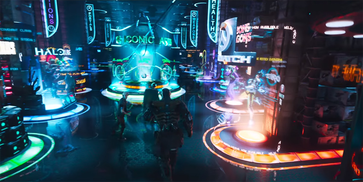 Part of the Oasis from Ready Player One