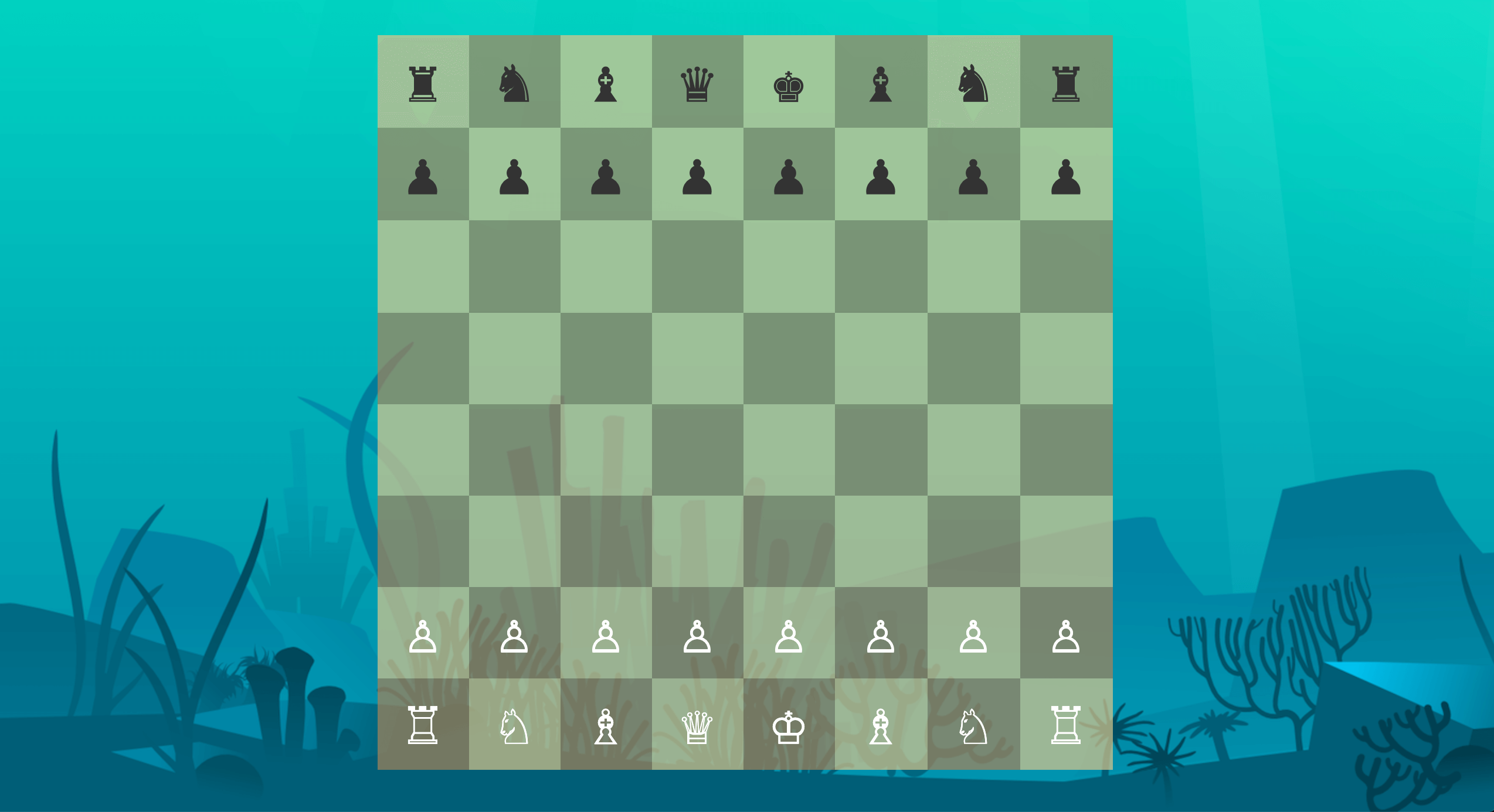 Screenshot of Underwater Chess