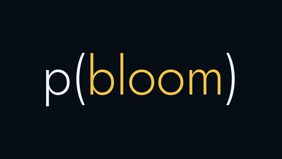 p(bloom), an Omarchy theme: the name, then one wallpaper per beat of its song