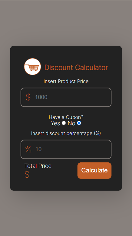 Review Discount Calculator