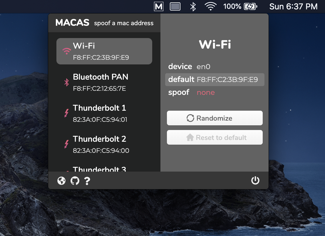 Mac address changer windows 10