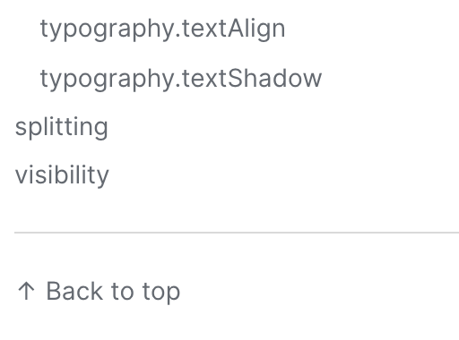 Sidebar footer before