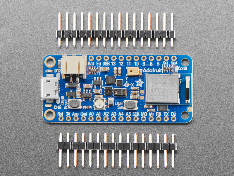 Adafruit Feather Bluefruit Sense board photo