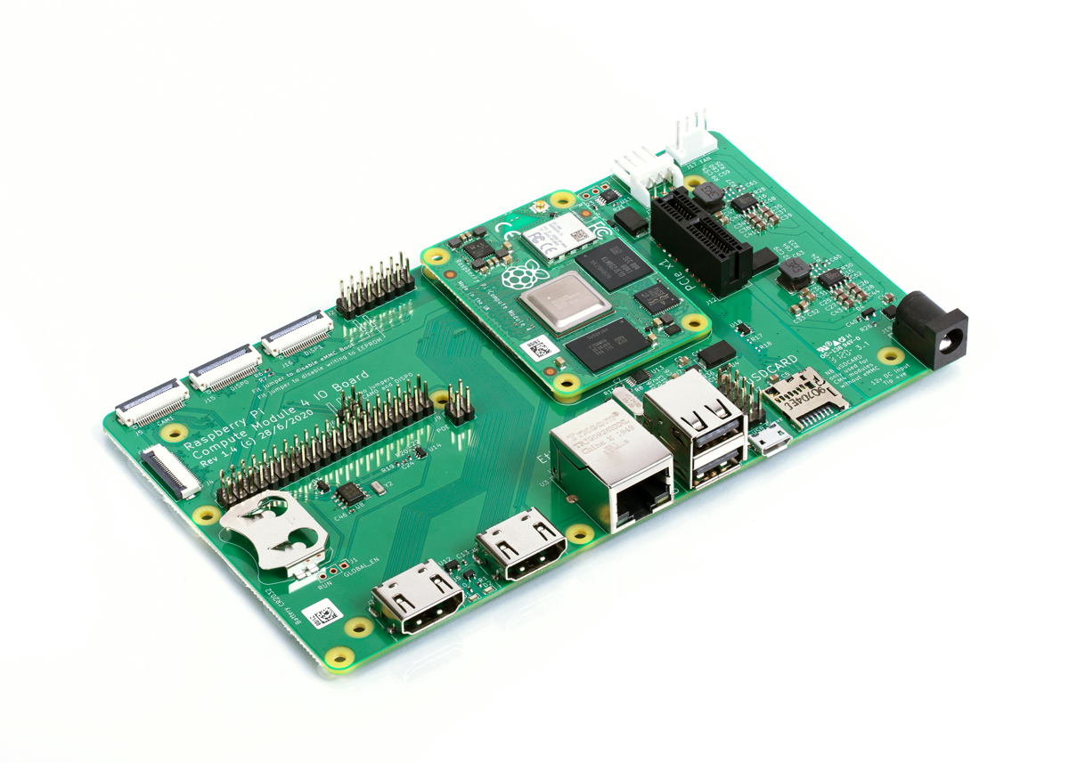 Raspberry Pi Compute Module 4 IO Board board photo