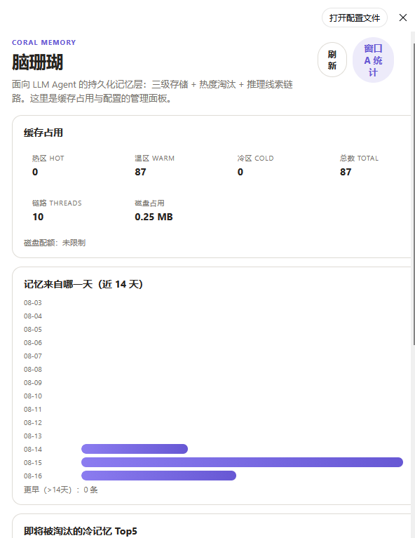 统计窗口