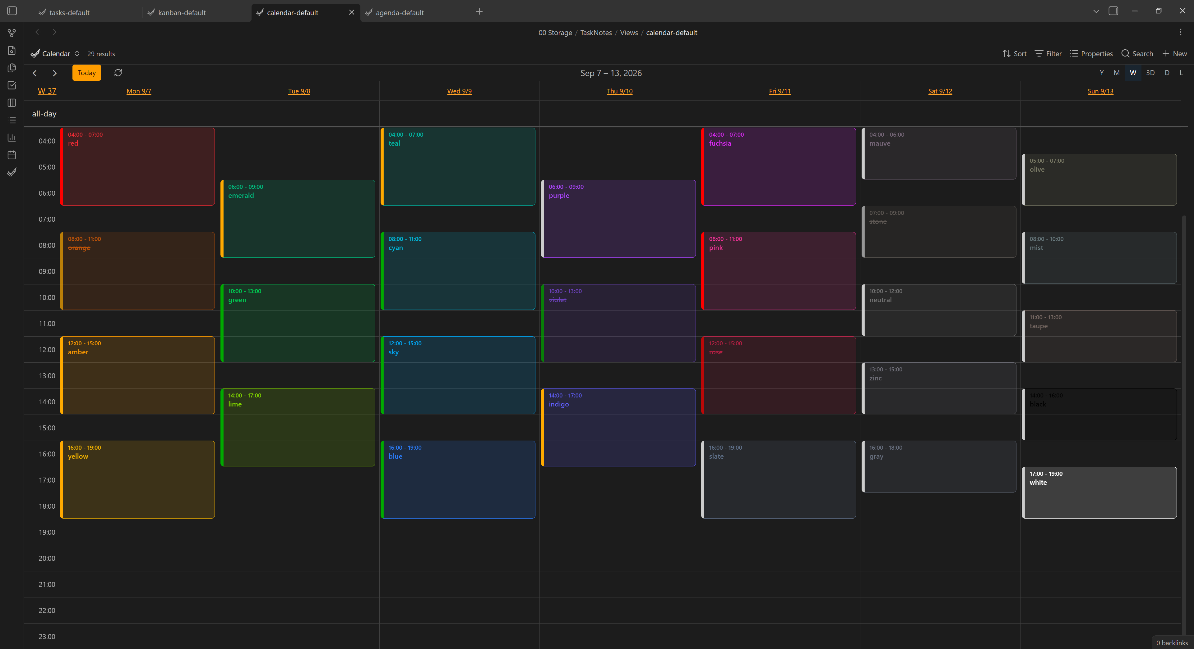 Calendar